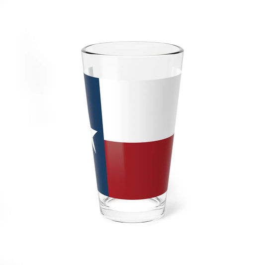 Flag of Texas 1839-1879 (United States) Pint Glass 16oz 16oz - Go Mug Yourself