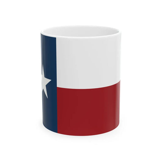 Flag of Texas 1839-1879 (United States) White Coffee Mug 11oz - Go Mug Yourself