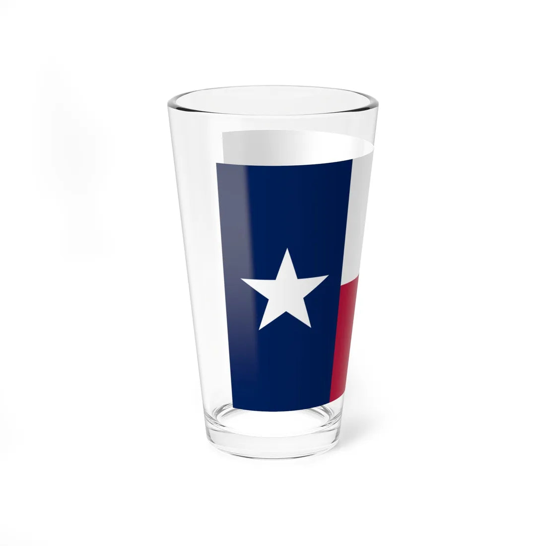 Flag of Texas 3-2 (United States) Pint Glass 16oz - Go Mug Yourself