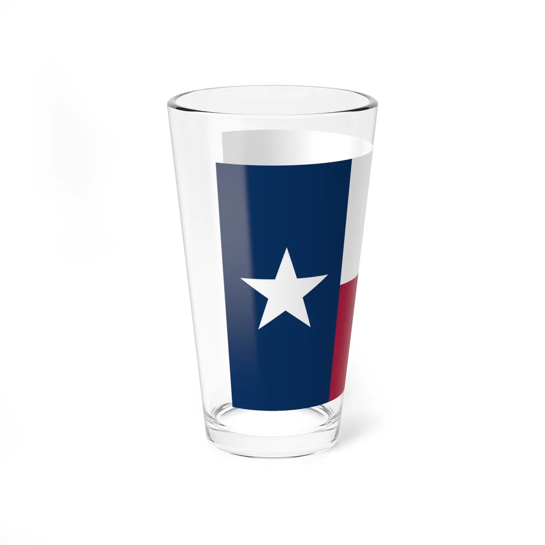 Flag of Texas DoS ECA Color Standard (United States) Pint Glass 16oz - Go Mug Yourself