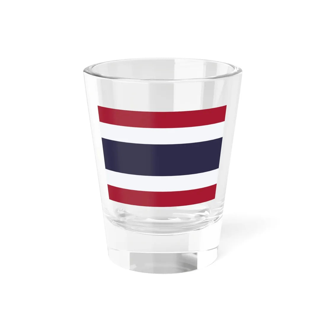 Flag of Thailand 11-8 (Thailand) Shot Glass 1.5oz 1.5oz - Go Mug Yourself