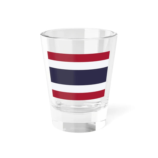 Flag of Thailand 11-8 (Thailand) Shot Glass 1.5oz 1.5oz - Go Mug Yourself