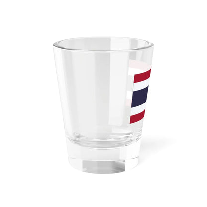 Flag of Thailand 5-3 (Thailand) Shot Glass 1.5oz - Go Mug Yourself