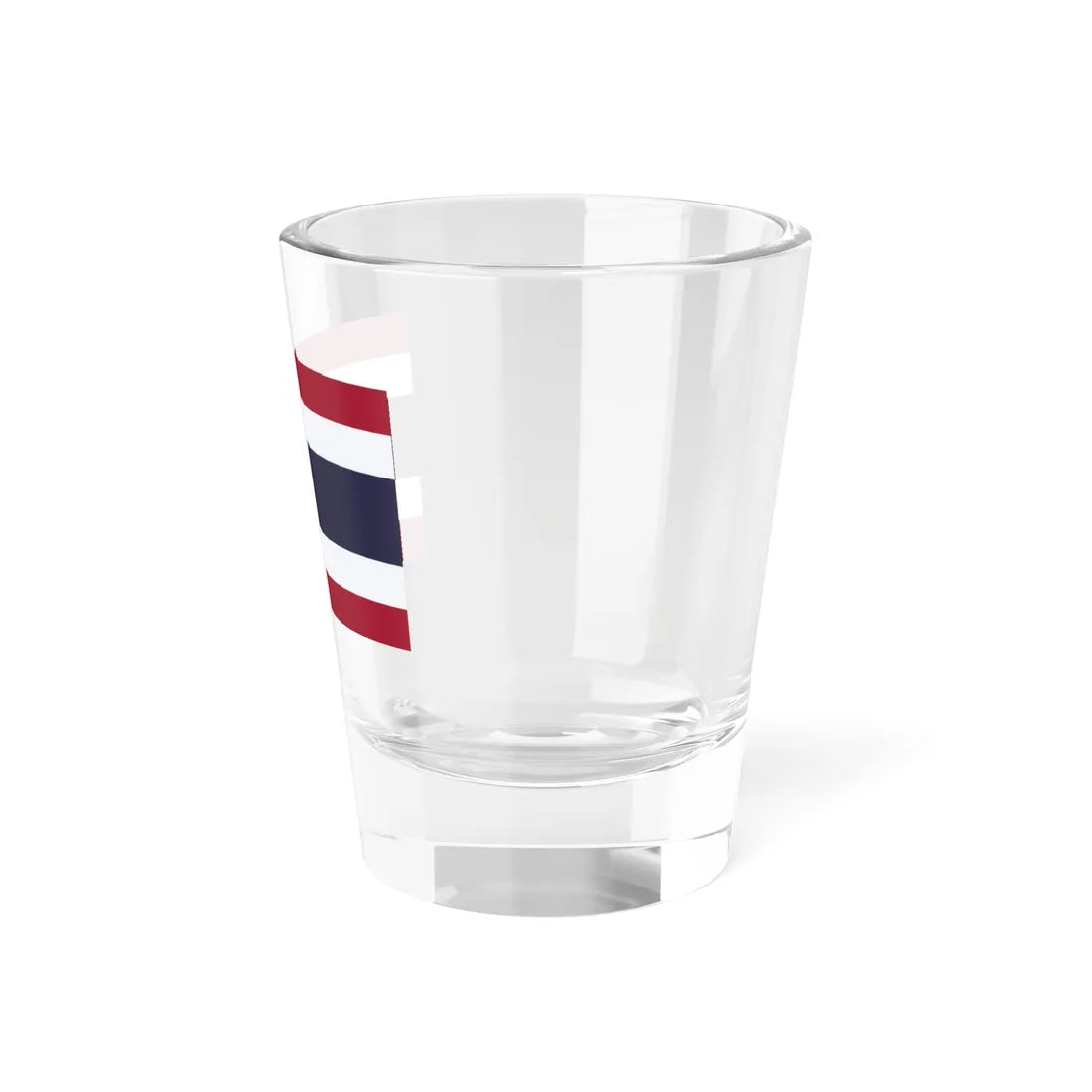 Flag of Thailand 5-3 (Thailand) Shot Glass 1.5oz - Go Mug Yourself