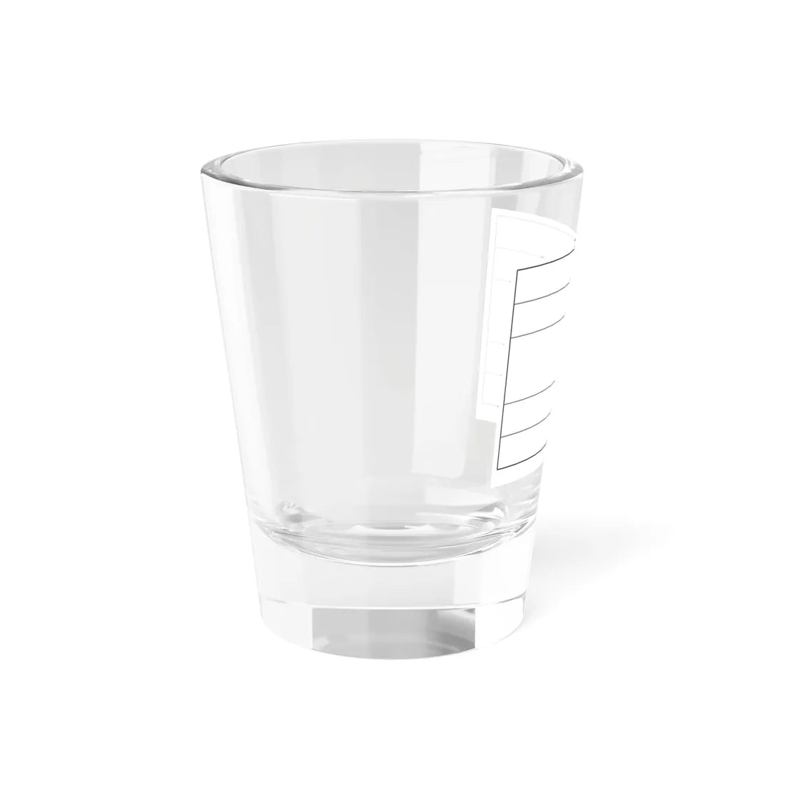 Flag of Thailand colouring page (Thailand) Shot Glass 1.5oz - Go Mug Yourself