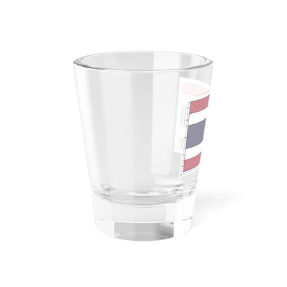 Flag of Thailand construction sheet (Thailand) Shot Glass 1.5oz - Go Mug Yourself