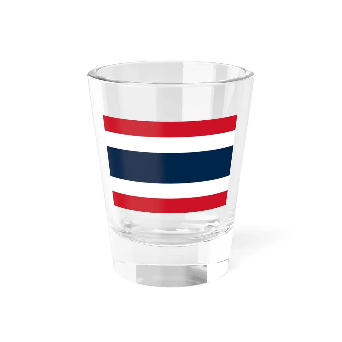Flag of Thailand non-standard colours 2 (Thailand) Shot Glass 1.5oz 1.5oz - Go Mug Yourself