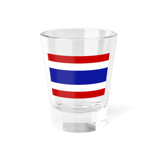 Flag of Thailand proposed shade of colours (Thailand) Shot Glass 1.5oz 1.5oz - Go Mug Yourself