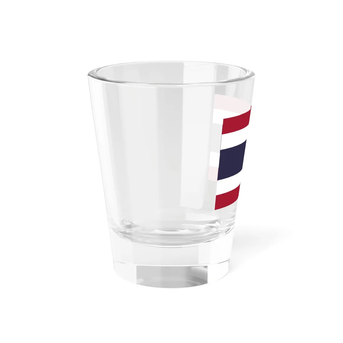 Flag of Thailand pure white (Thailand) Shot Glass 1.5oz - Go Mug Yourself