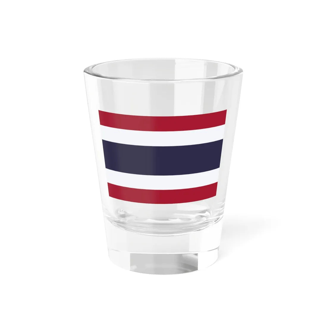 Flag of Thailand (Thailand) Shot Glass 1.5oz 1.5oz - Go Mug Yourself