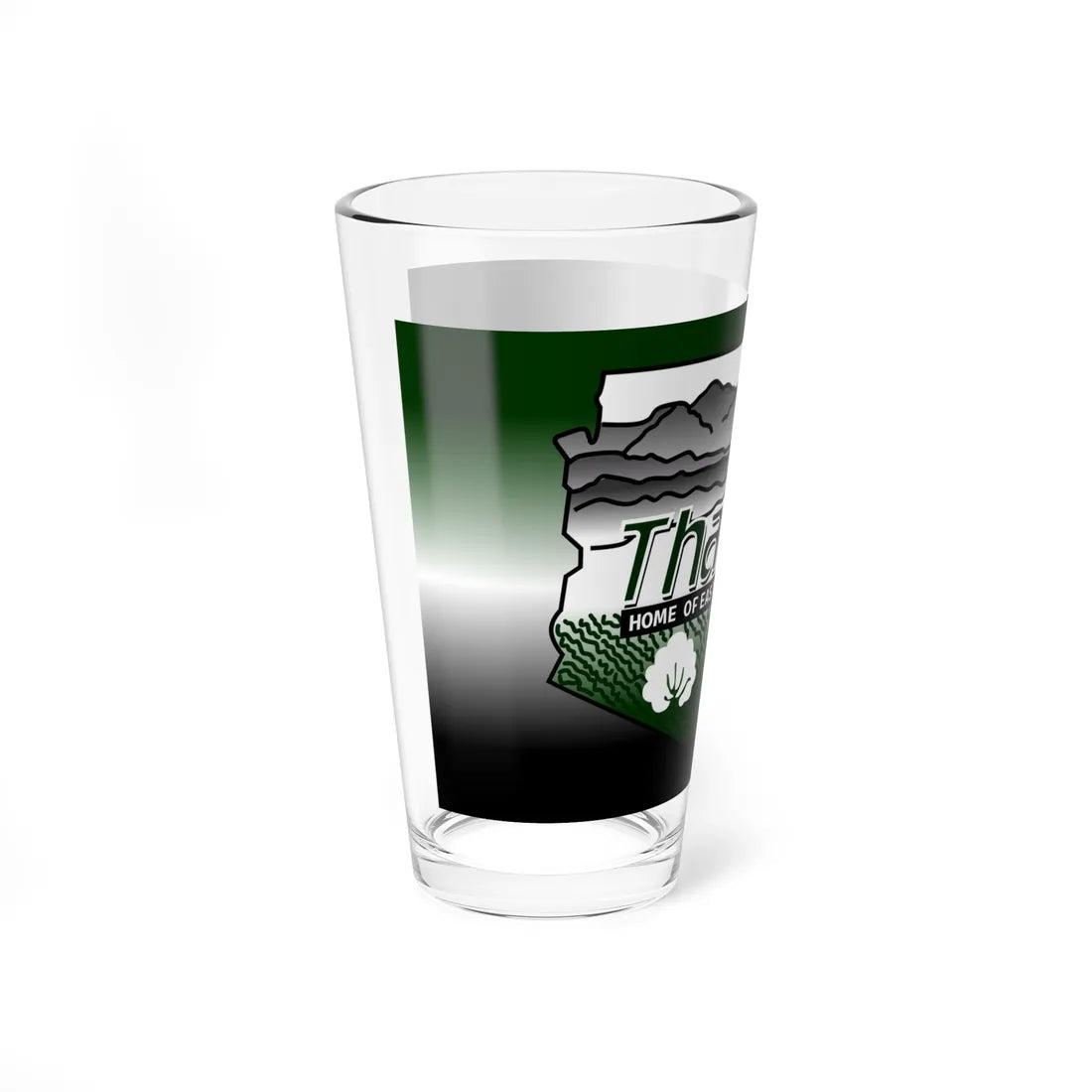 Flag of Thatcher Arizona (United States) Pint Glass 16oz - Go Mug Yourself