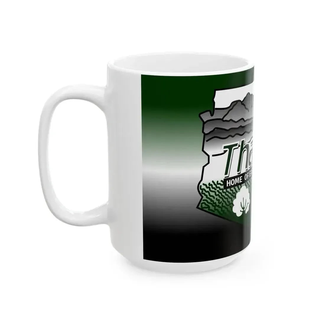 Flag of Thatcher Arizona (United States) White Coffee Mug - Go Mug Yourself