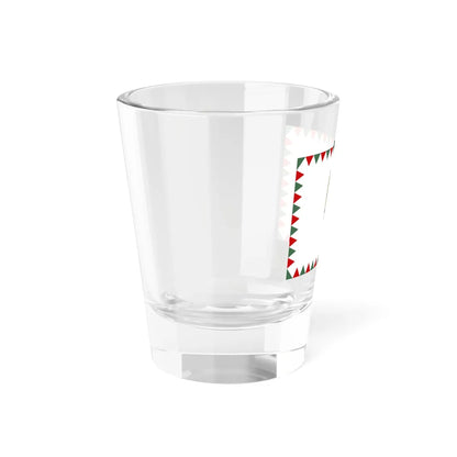 Flag of the 10th District of Budapest ceremonial variant (Hungary) Shot Glass 1.5oz - Go Mug Yourself