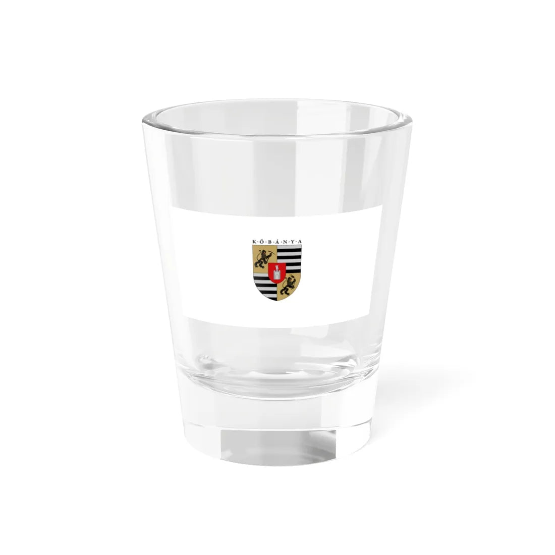 Flag of the 10th District of Budapest (Hungary) Shot Glass 1.5oz 1.5oz - Go Mug Yourself