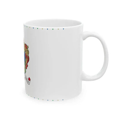 Flag of the 11th District of Budapest (Hungary) White Coffee Mug - Go Mug Yourself