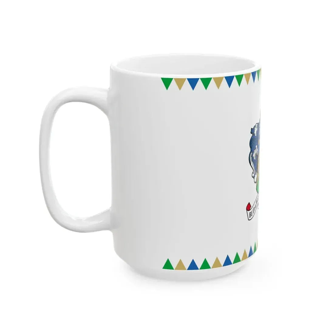 Flag of the 11th District of Budapest (Hungary) White Coffee Mug - Go Mug Yourself