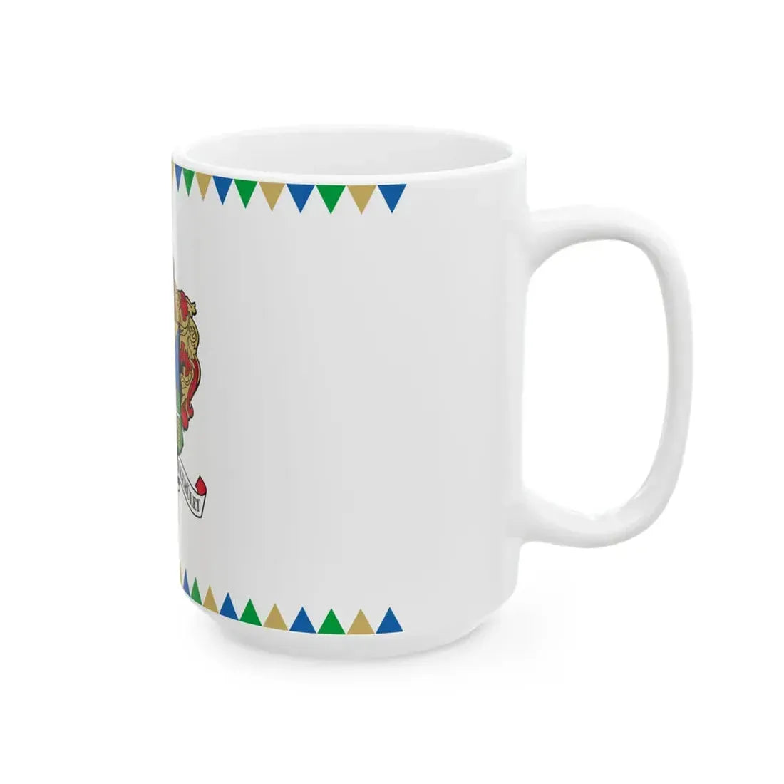 Flag of the 11th District of Budapest (Hungary) White Coffee Mug - Go Mug Yourself