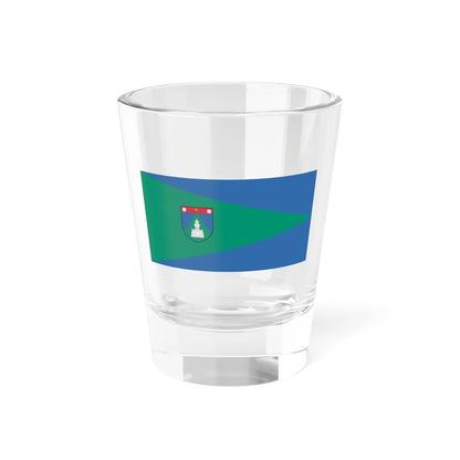 Flag of the 12th District of Budapest (Hungary) Shot Glass 1.5oz 1.5oz - Go Mug Yourself