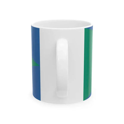 Flag of the 12th District of Budapest (Hungary) White Coffee Mug - Go Mug Yourself