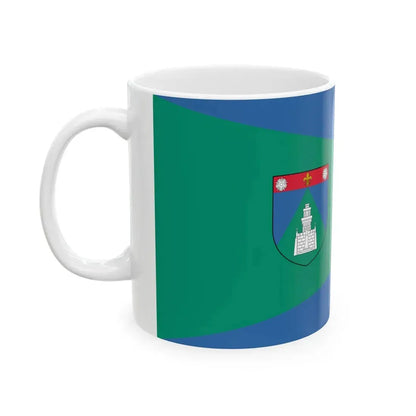 Flag of the 12th District of Budapest (Hungary) White Coffee Mug - Go Mug Yourself
