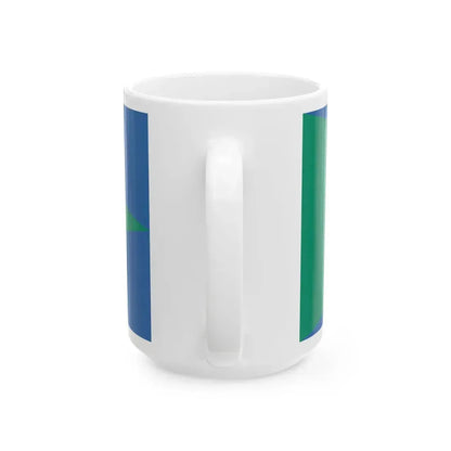 Flag of the 12th District of Budapest (Hungary) White Coffee Mug - Go Mug Yourself