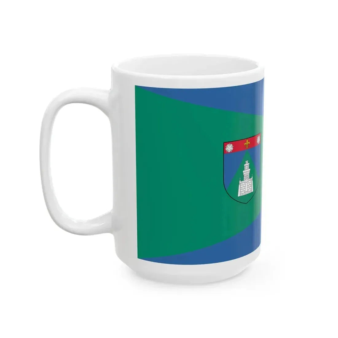 Flag of the 12th District of Budapest (Hungary) White Coffee Mug - Go Mug Yourself