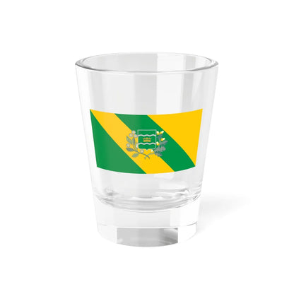 Flag of the 16th District of Budapest (Hungary) Shot Glass 1.5oz 1.5oz - Go Mug Yourself