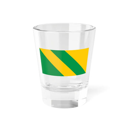Flag of the 16th District of Budapest variant (Hungary) Shot Glass 1.5oz 1.5oz - Go Mug Yourself