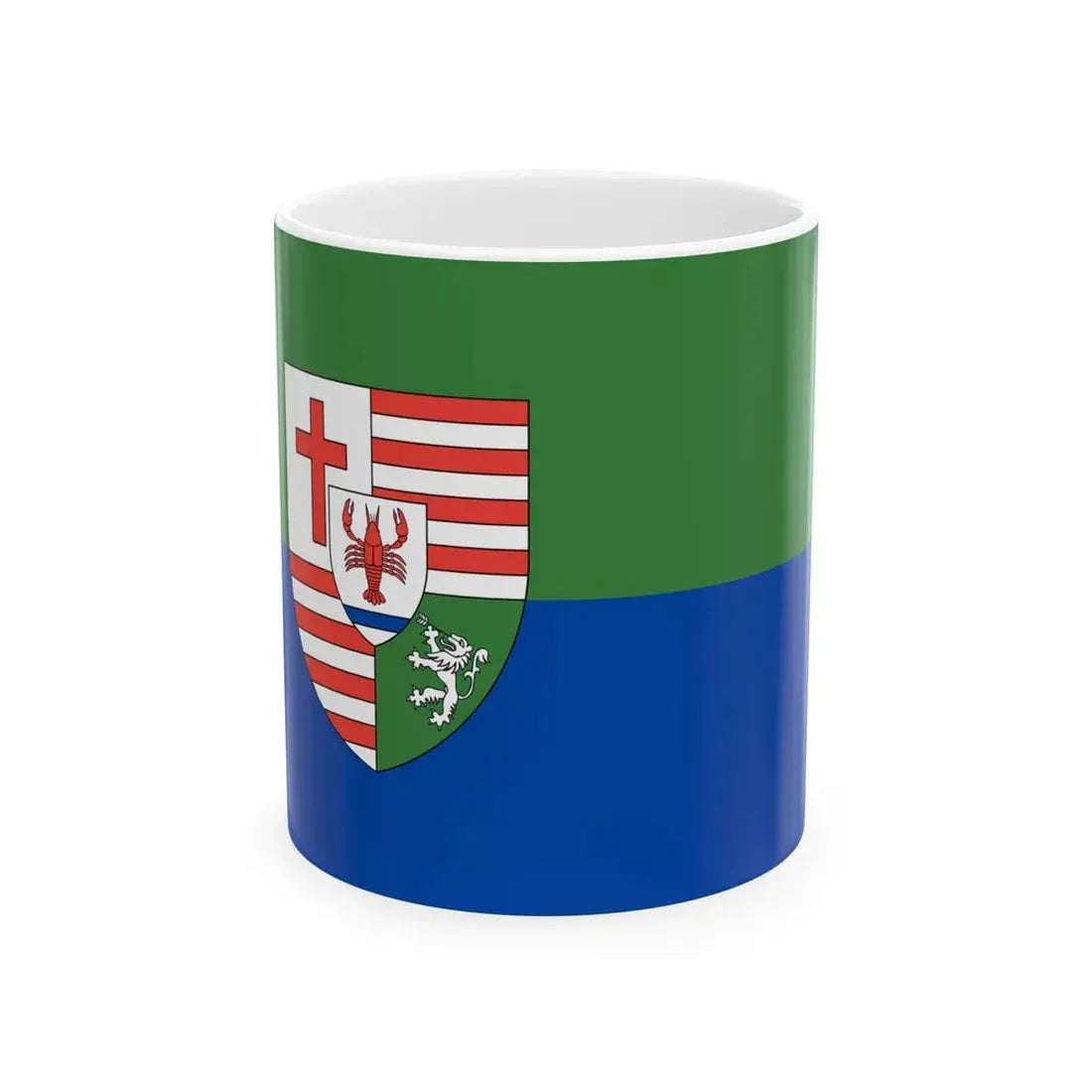 Flag of the 17th District of Budapest (Hungary) White Coffee Mug 11oz - Go Mug Yourself