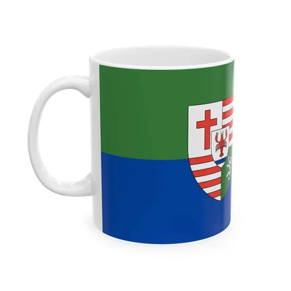 Flag of the 17th District of Budapest (Hungary) White Coffee Mug - Go Mug Yourself