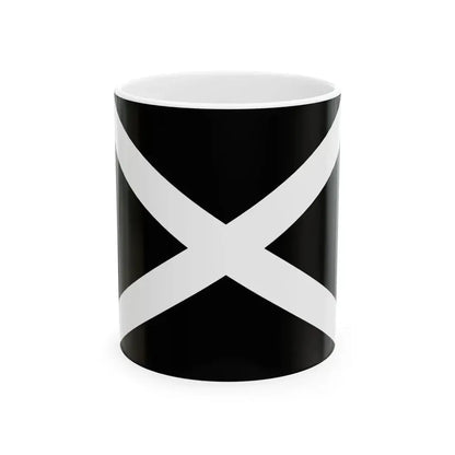 Flag of the 1st Officer General Markov Regiment (Russia) White Coffee Mug 11oz - Go Mug Yourself