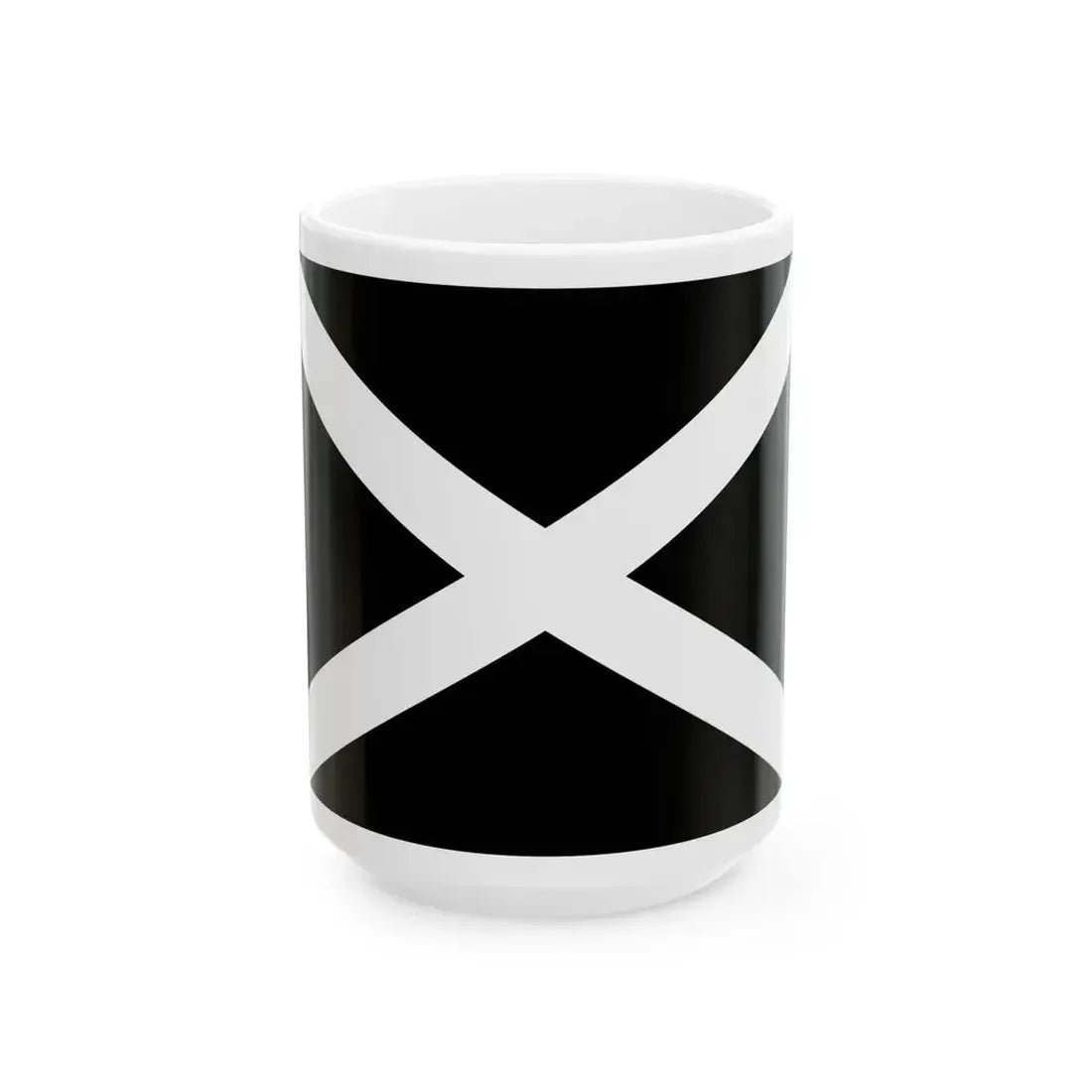 Flag of the 1st Officer General Markov Regiment (Russia) White Coffee Mug 15oz - Go Mug Yourself