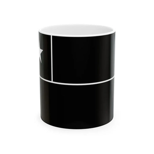 Flag of the 2019 Chilean protests (Chile) White Coffee Mug 11oz - Go Mug Yourself