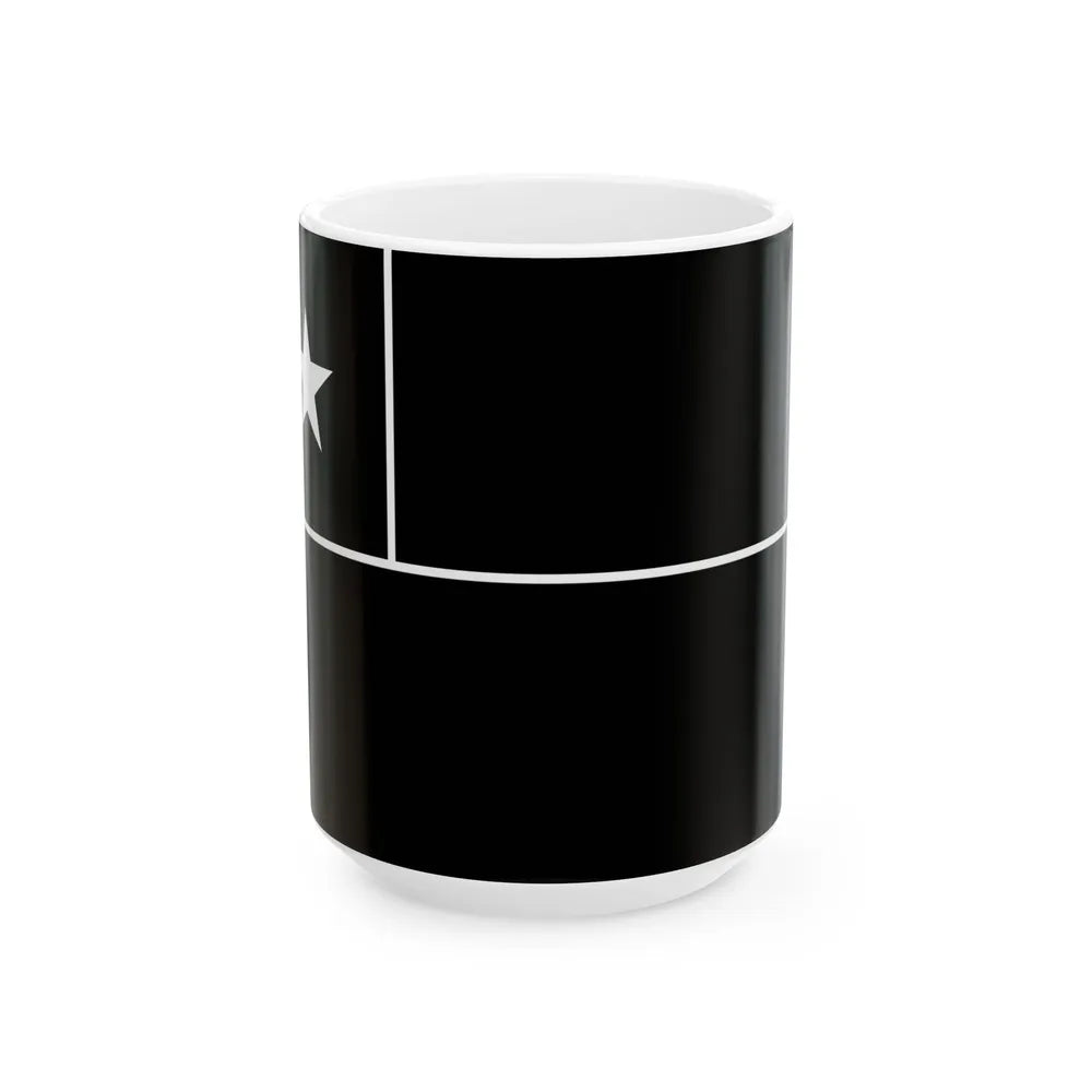 Flag of the 2019 Chilean protests (Chile) White Coffee Mug 15oz - Go Mug Yourself