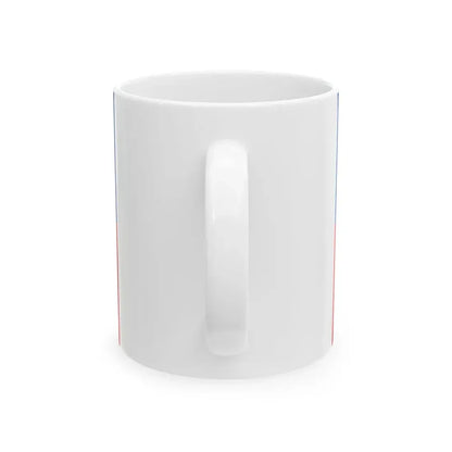 Flag of the 21st District of Budapest 1996-2011 (Hungary) White Coffee Mug - Go Mug Yourself
