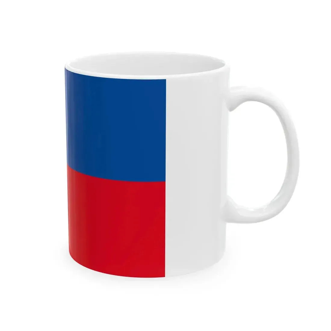 Flag of the 21st District of Budapest 1996-2011 (Hungary) White Coffee Mug - Go Mug Yourself