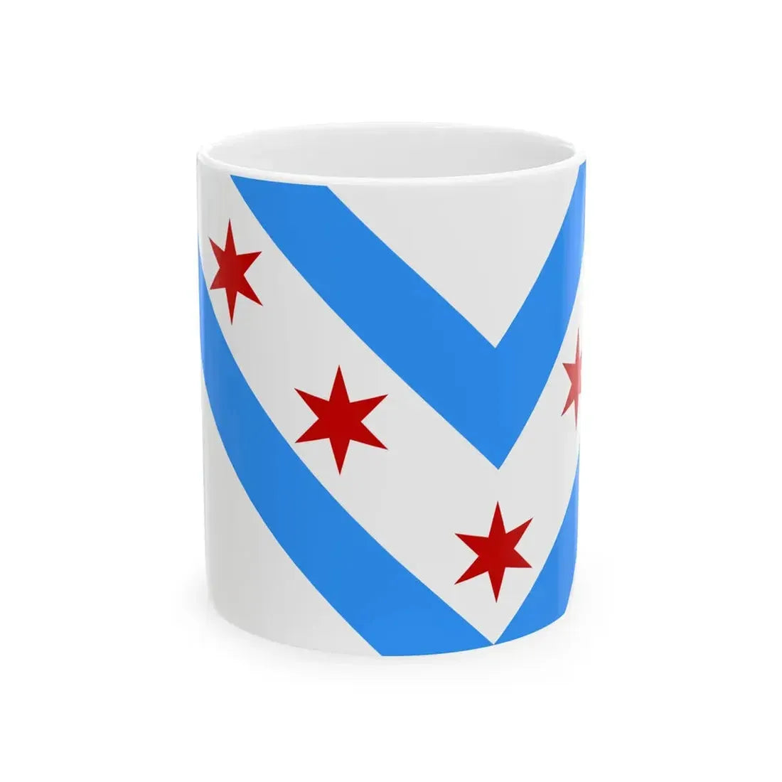 Flag of the 31th NAVA Annual Meeting (United States) White Coffee Mug 11oz - Go Mug Yourself
