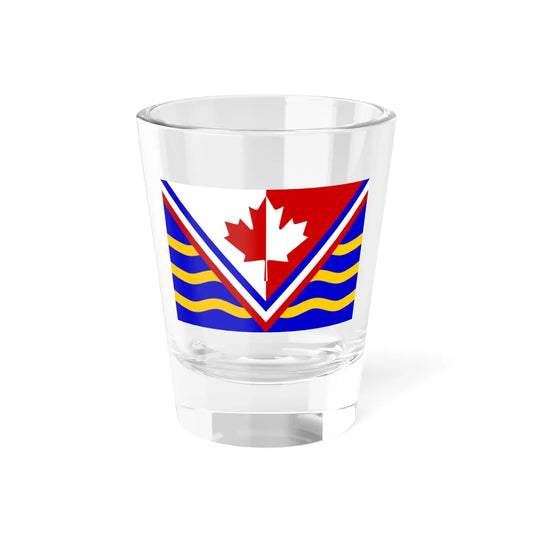 Flag of the 33th NAVA Annual Meeting (Canada) Shot Glass 1.5oz 1.5oz - Go Mug Yourself