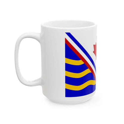 Flag of the 33th NAVA Annual Meeting (Canada) White Coffee Mug - Go Mug Yourself