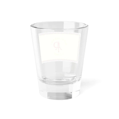 Flag of the 369th Infantry Regiment of the Independent State of Croatia Reverse (Croatia) Shot Glass 1.5oz - Go Mug Yourself