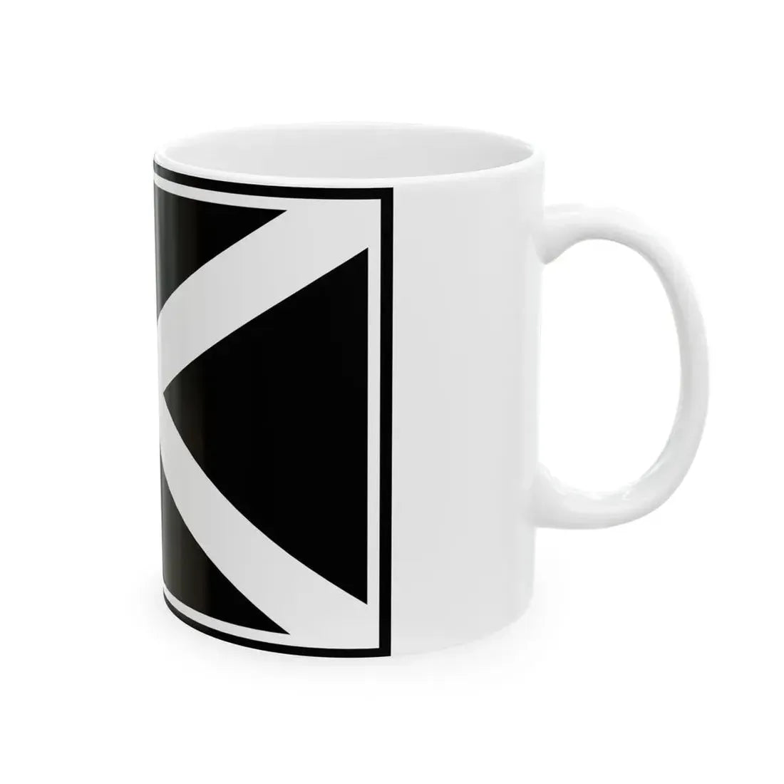 Flag of the 3rd Officer General Markov Regiment (Russia) White Coffee Mug - Go Mug Yourself