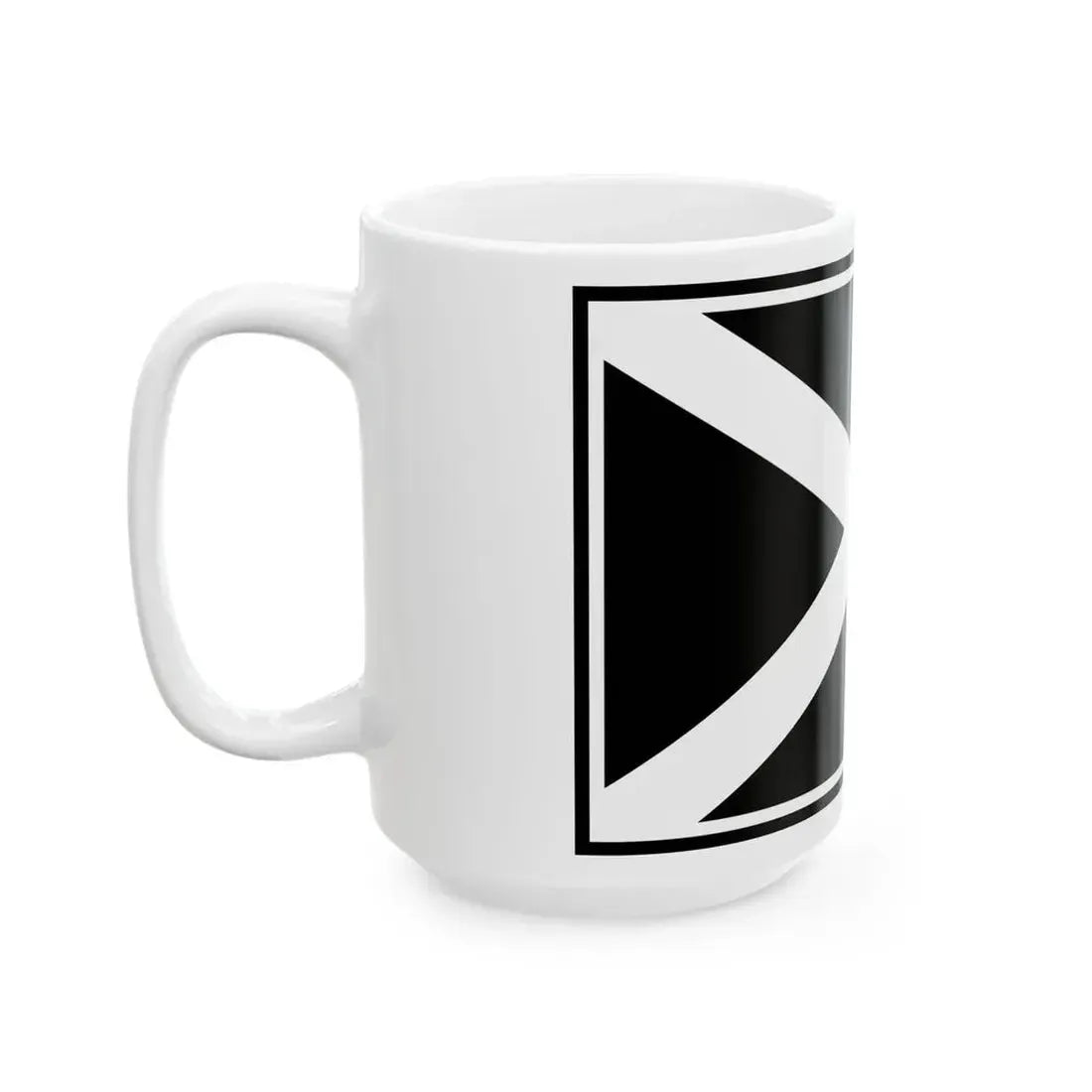 Flag of the 3rd Officer General Markov Regiment (Russia) White Coffee Mug - Go Mug Yourself