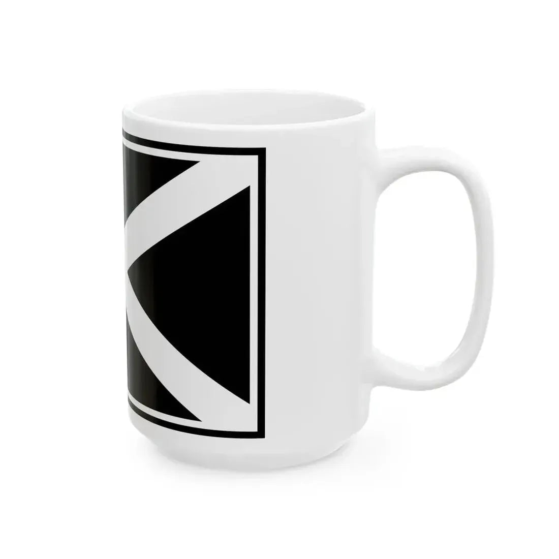 Flag of the 3rd Officer General Markov Regiment (Russia) White Coffee Mug - Go Mug Yourself