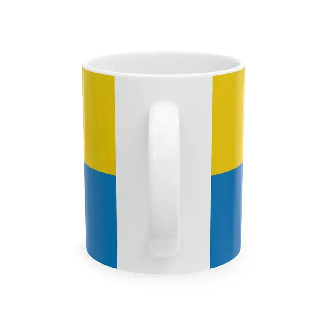 Flag of the 5th District of Budapest (Hungary) White Coffee Mug - Go Mug Yourself