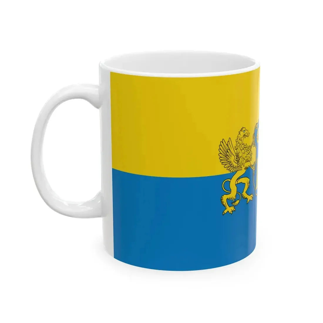 Flag of the 5th District of Budapest (Hungary) White Coffee Mug - Go Mug Yourself