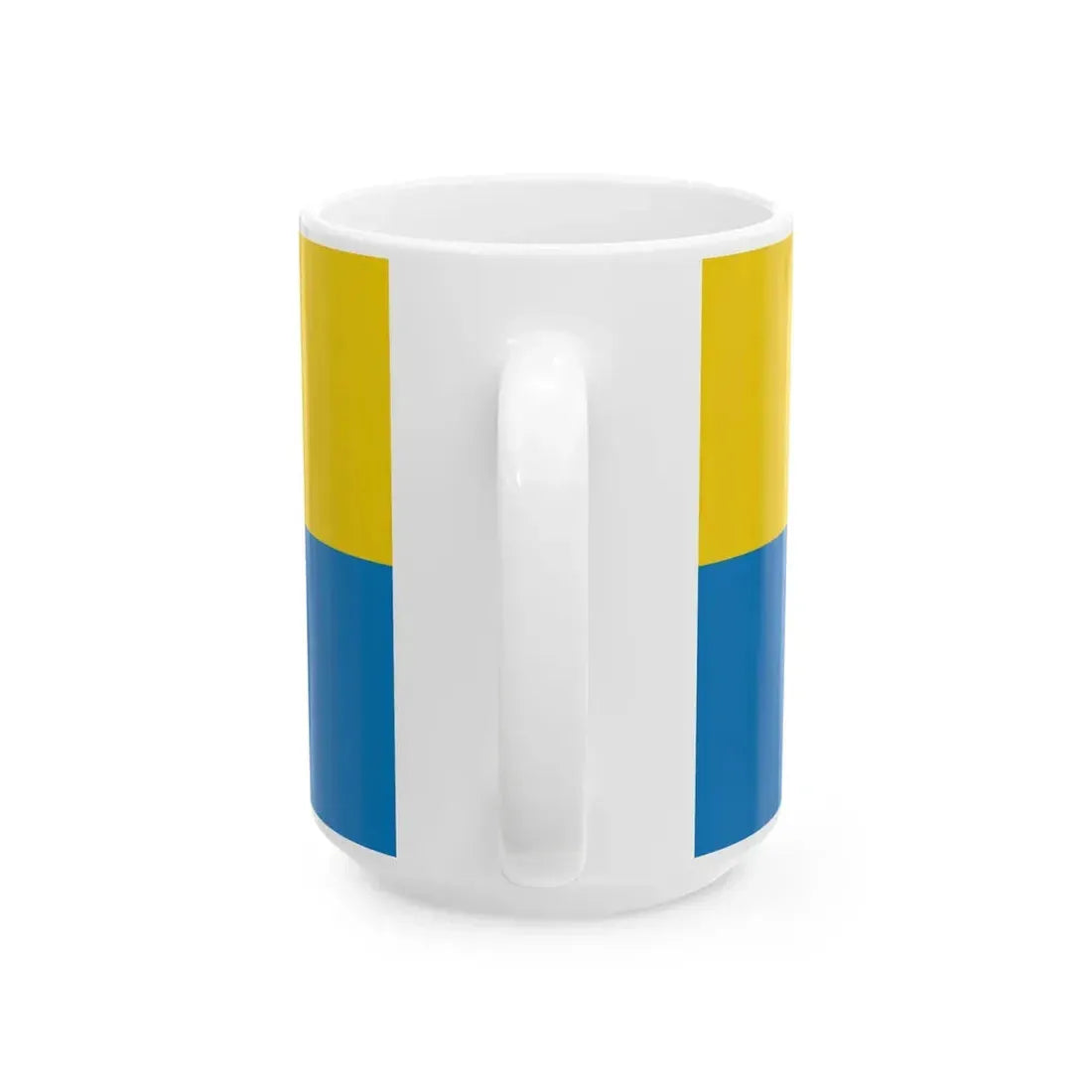 Flag of the 5th District of Budapest (Hungary) White Coffee Mug - Go Mug Yourself