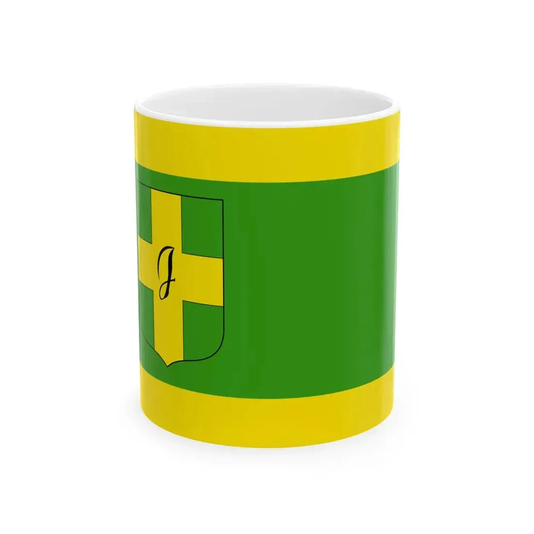 Flag of the 8th District of Budapest 1996-2012 (Hungary) White Coffee Mug 11oz - Go Mug Yourself