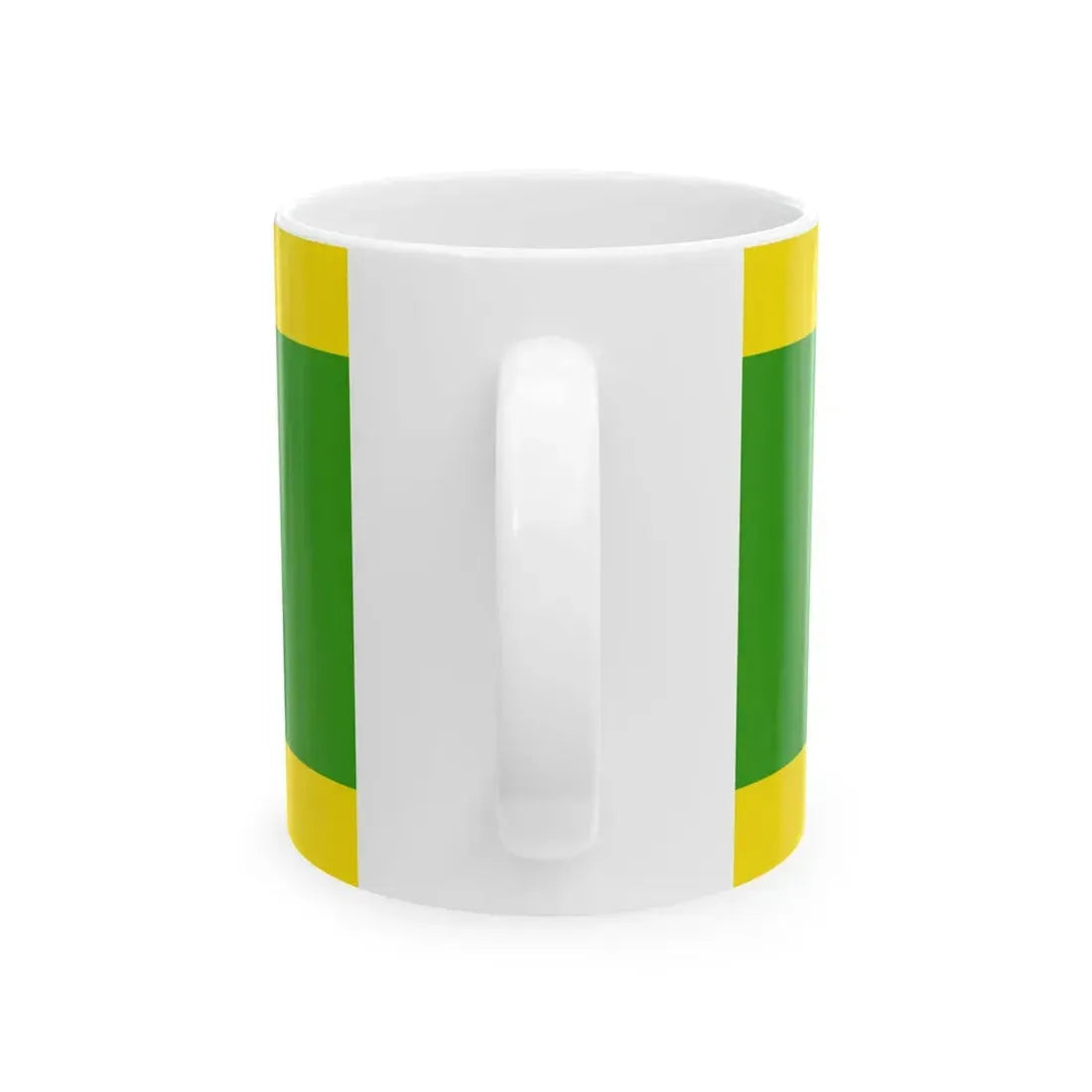 Flag of the 8th District of Budapest 1996-2012 (Hungary) White Coffee Mug - Go Mug Yourself