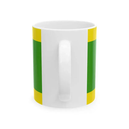 Flag of the 8th District of Budapest 1996-2012 (Hungary) White Coffee Mug - Go Mug Yourself