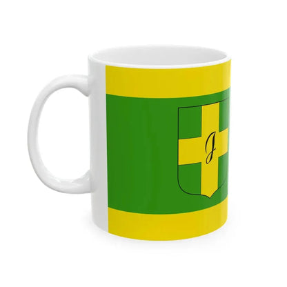 Flag of the 8th District of Budapest 1996-2012 (Hungary) White Coffee Mug - Go Mug Yourself